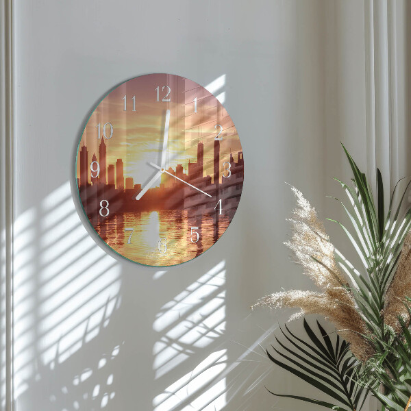 Reloj de pared redondo Horizonte