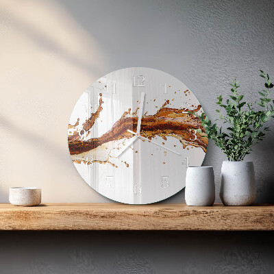 Reloj de pared redondo Agua