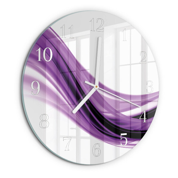 Reloj de pared redondo Arte abstracto