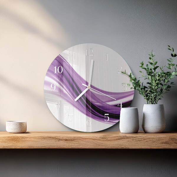 Reloj de pared redondo Arte abstracto