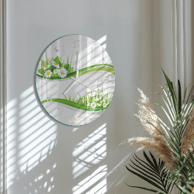 Reloj de pared redondo Margarita