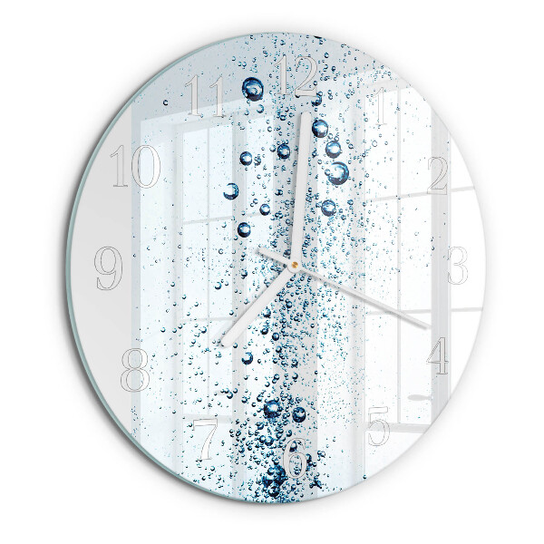 Reloj de pared redondo Agua