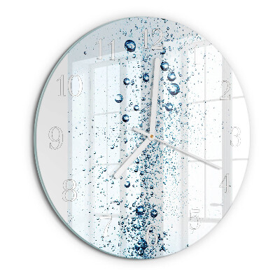 Reloj de pared redondo Agua
