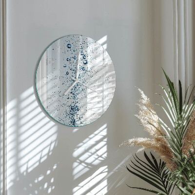 Reloj de pared redondo Agua