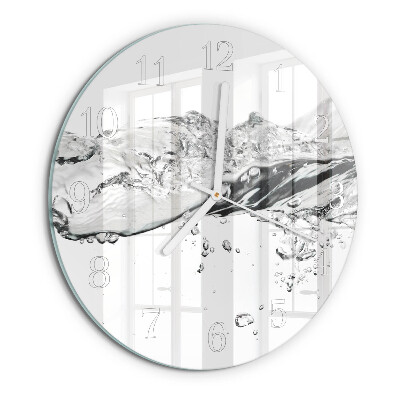 Reloj de pared redondo Agua