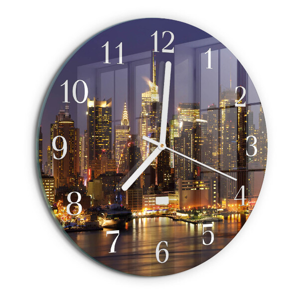 Reloj de pared redondo Horizonte