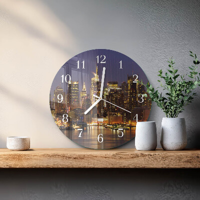 Reloj de pared redondo Horizonte