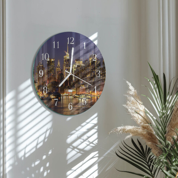 Reloj de pared redondo Horizonte