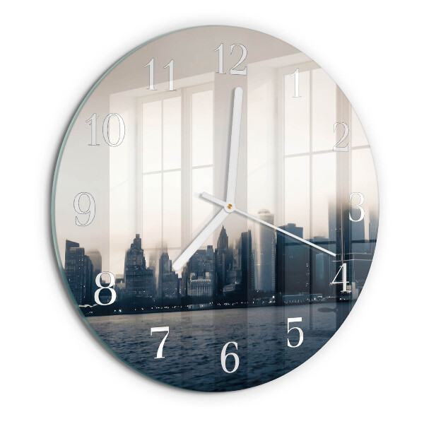 Reloj de pared redondo Horizonte