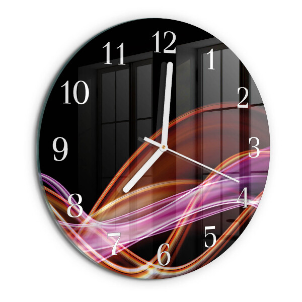 Reloj de pared redondo Arte abstracto