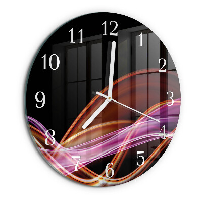 Reloj de pared redondo Arte abstracto