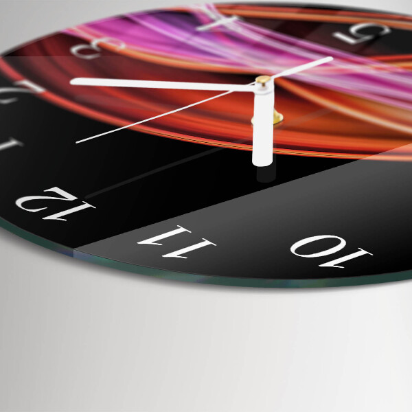 Reloj de pared redondo Arte abstracto