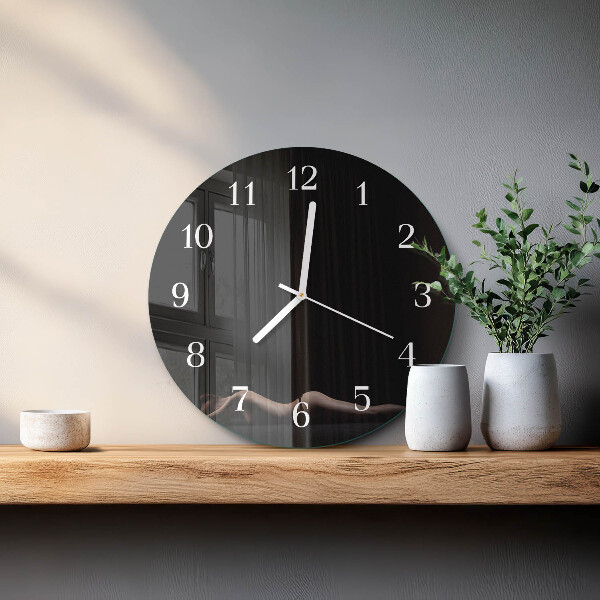 Reloj de pared redondo Mujer