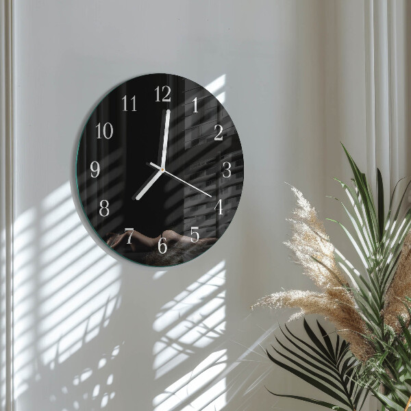 Reloj de pared redondo Mujer