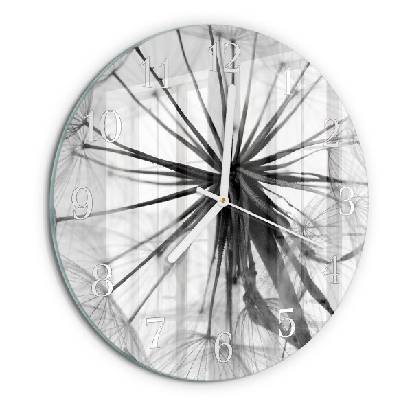 Reloj de pared redondo Diente de león