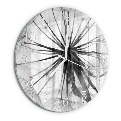 Reloj de pared redondo Diente de león