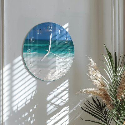 Reloj de pared redondo Playa Mar
