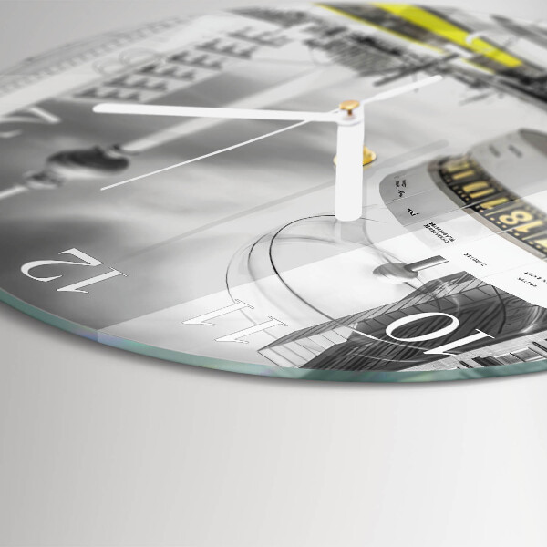 Reloj de pared redondo Berlina