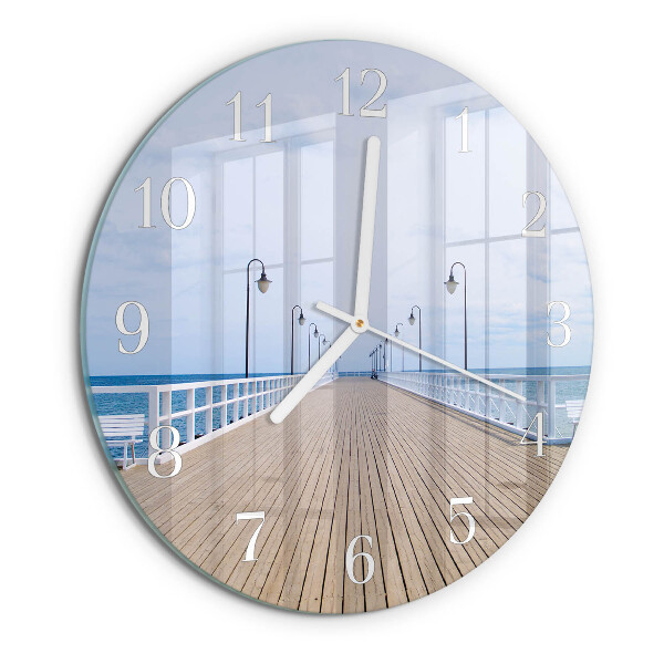Reloj de pared redondo Muelle