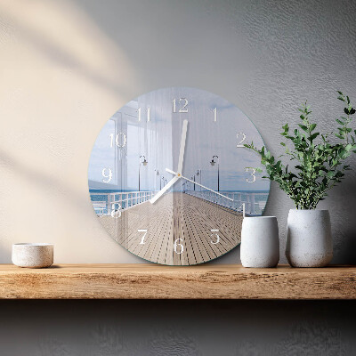 Reloj de pared redondo Muelle