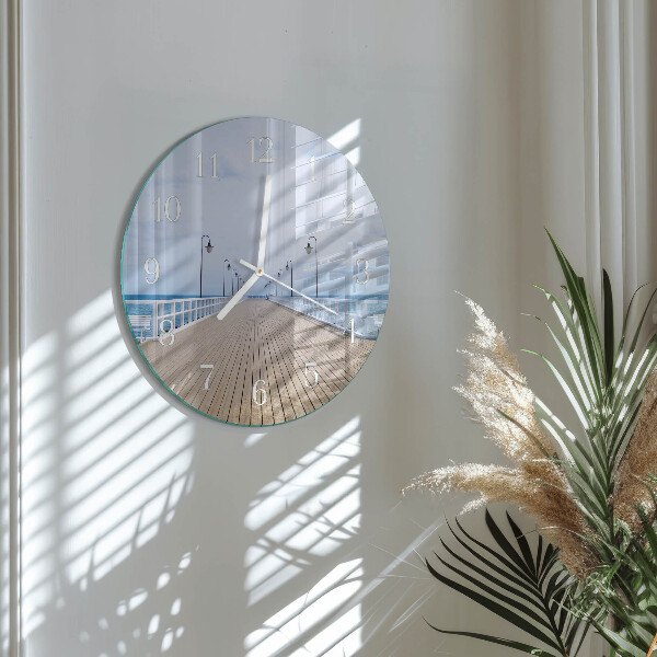 Reloj de pared redondo Muelle