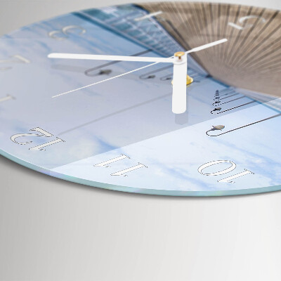 Reloj de pared redondo Muelle