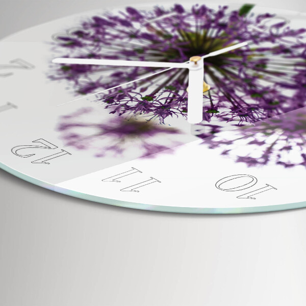 Reloj de pared redondo Flor