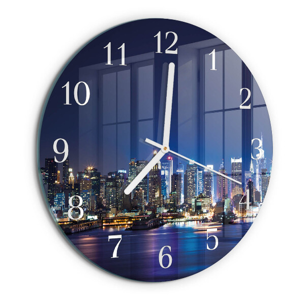 Reloj de pared redondo Horizonte
