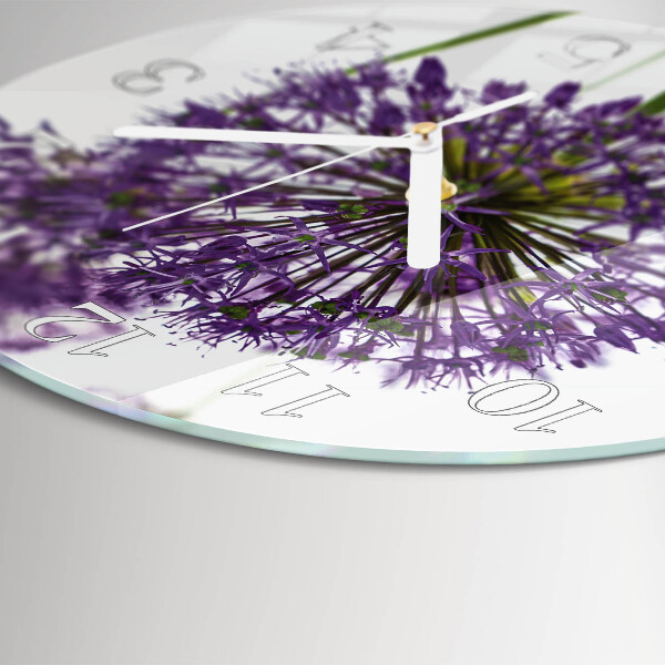 Reloj de pared redondo Flor