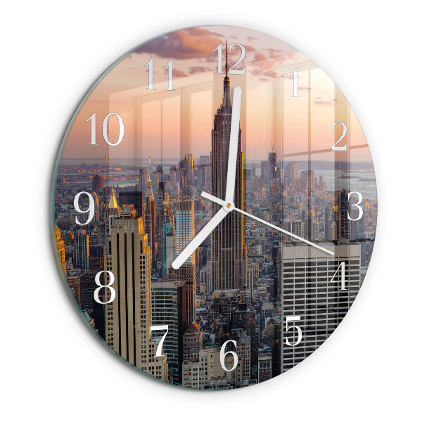 Reloj de pared redondo Horizonte
