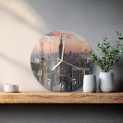 Reloj de pared redondo Horizonte