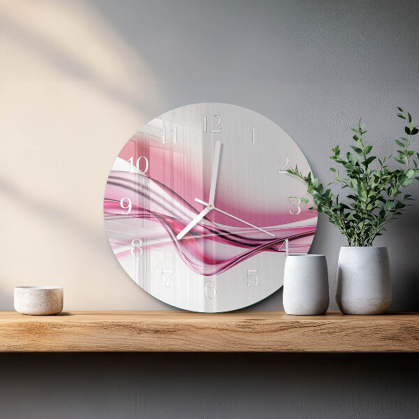 Reloj de pared redondo Arte abstracto