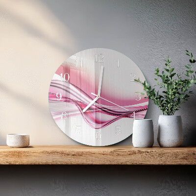 Reloj de pared redondo Arte abstracto