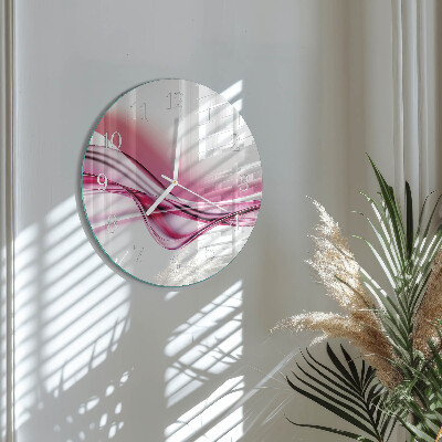 Reloj de pared redondo Arte abstracto