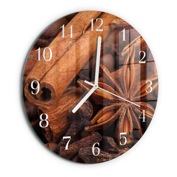 Reloj de pared redondo Vainilla