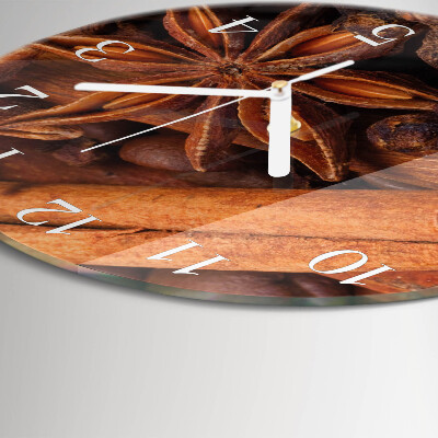 Reloj de pared redondo Vainilla