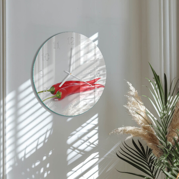 Reloj de pared redondo Chiles