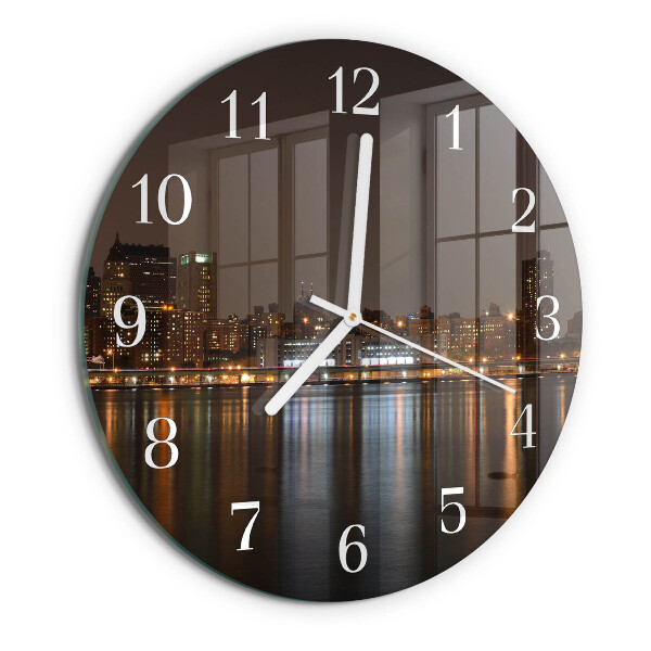 Reloj de pared redondo Horizonte