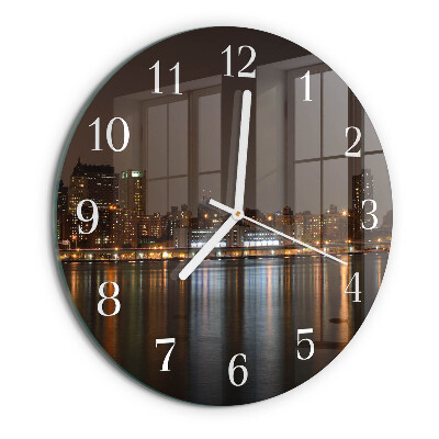 Reloj de pared redondo Horizonte