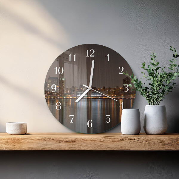 Reloj de pared redondo Horizonte