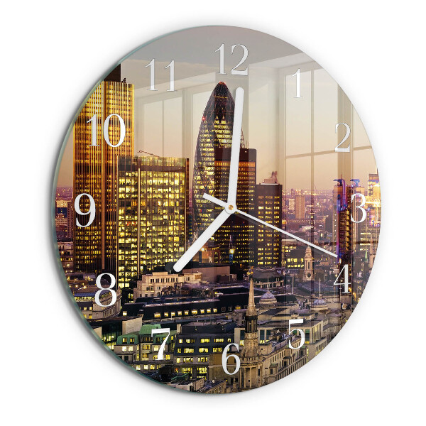 Reloj de pared redondo Londres
