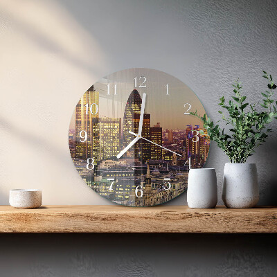 Reloj de pared redondo Londres