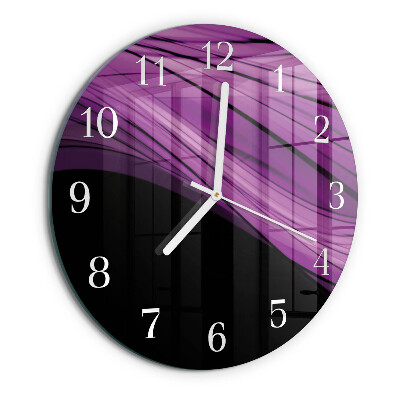 Reloj de pared redondo Abstracción