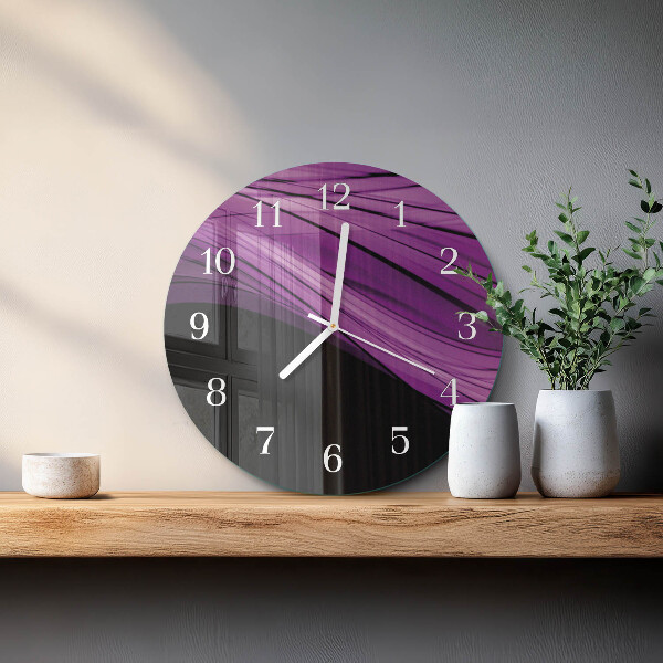 Reloj de pared redondo Abstracción