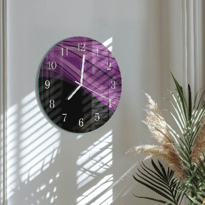 Reloj de pared redondo Abstracción