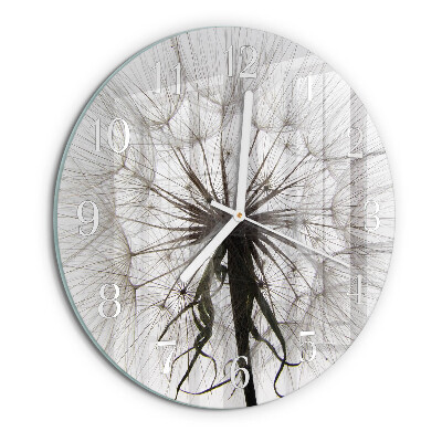 Reloj de pared redondo Diente de león