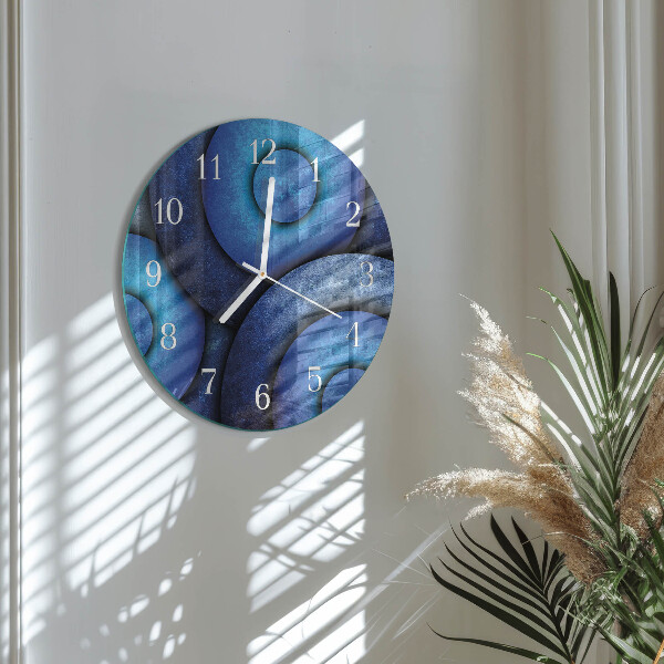 Reloj de pared redondo El arte de los círculos