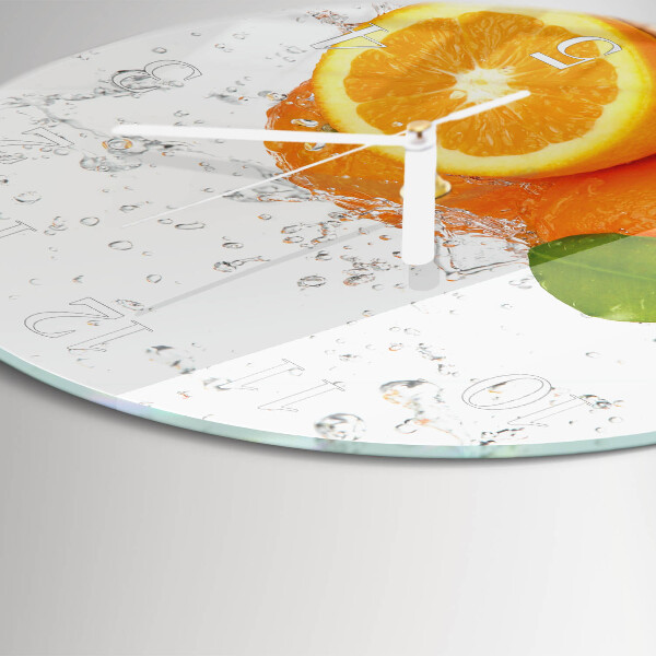 Reloj de pared redondo Naranjas