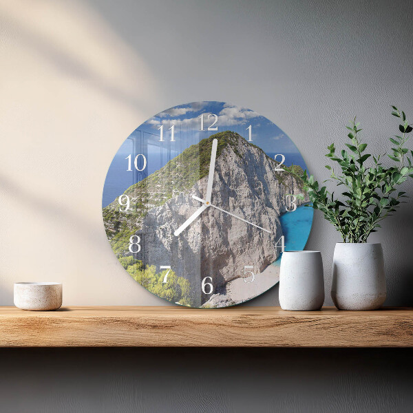 Reloj de pared redondo Acantilado