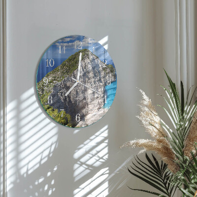 Reloj de pared redondo Acantilado